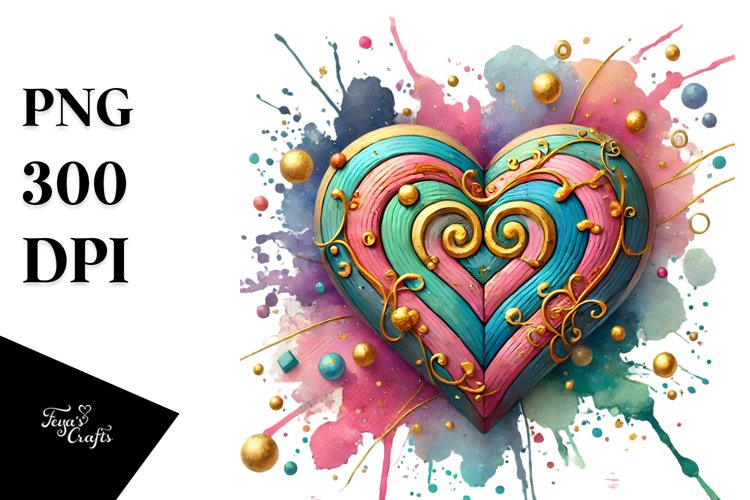 Transparent Heart Clipart Image 4