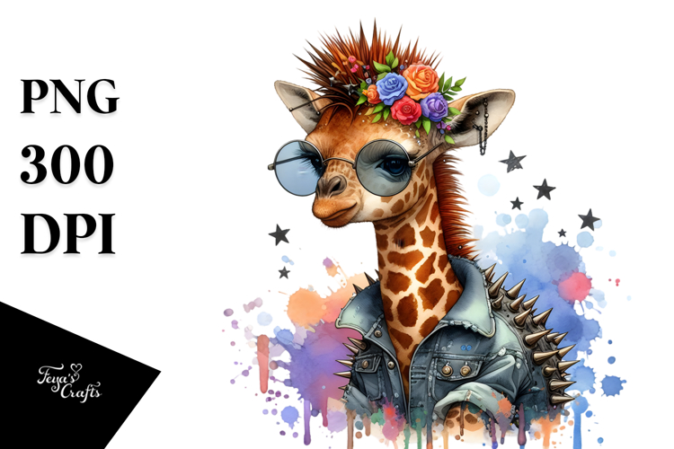 Cute Giraffe PNG