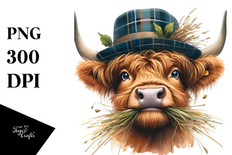 Highland Cow Clipart Image 5