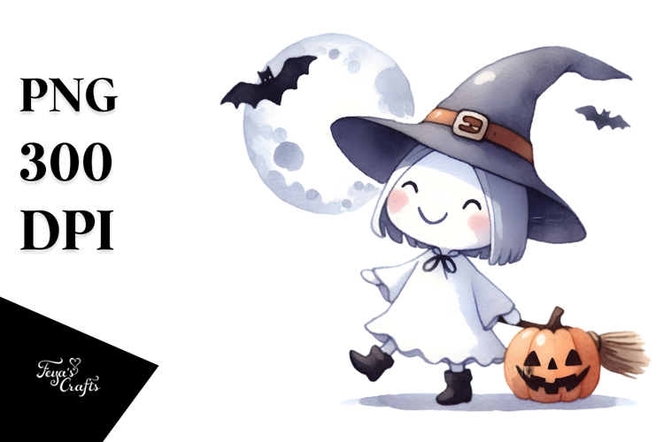 Halloween Witch Clipart Image 9