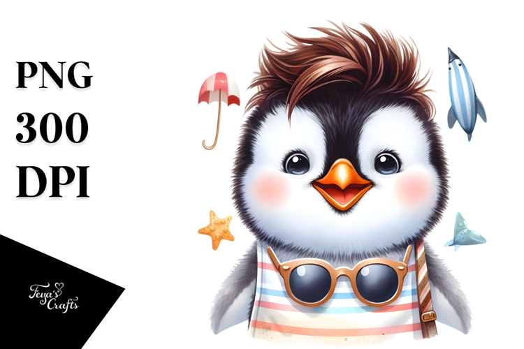 Penguin Clipart Image 12
