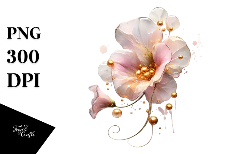 Glossy Sweet Pea Sublimation PNG