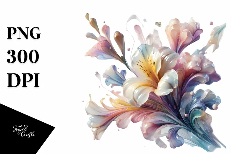 Shiny Freesia Stained PNG