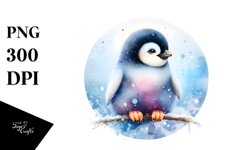 Penguin Clipart Image 13