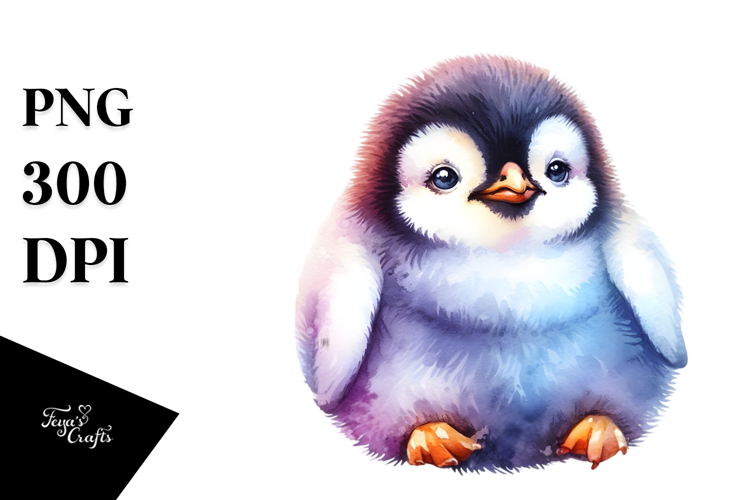 Cute Penguin Baby Clipart
