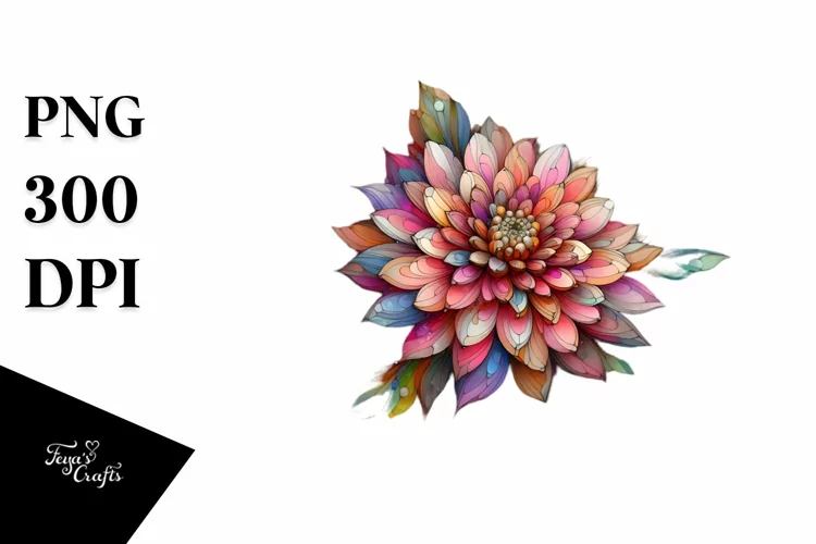 Glossy Zinnia PNG