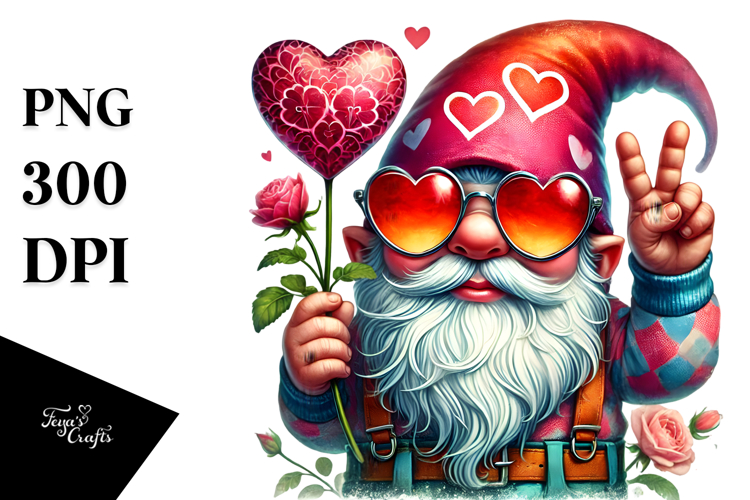 Detailed Gnome with Sunglasses