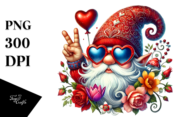 Detailed Gnome with Sunglasses