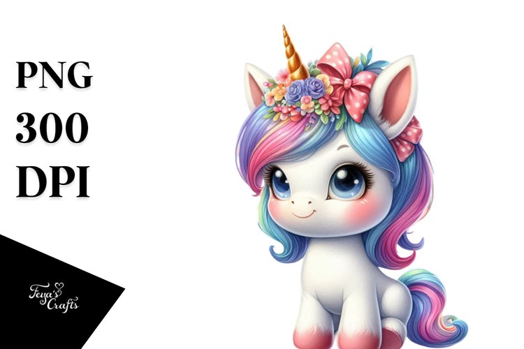 Unicorn Clipart Image 11