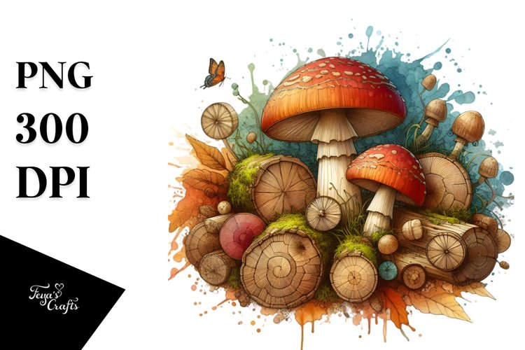 Mushroom Clipart Image 5
