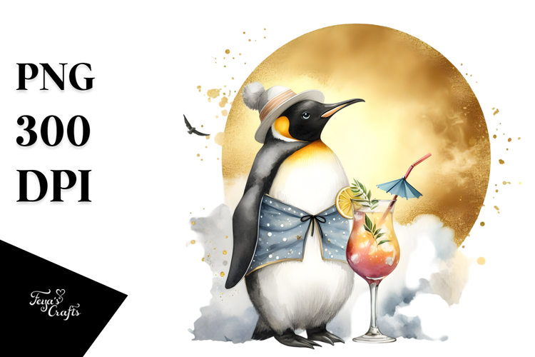 Penguin Clipart Image 10