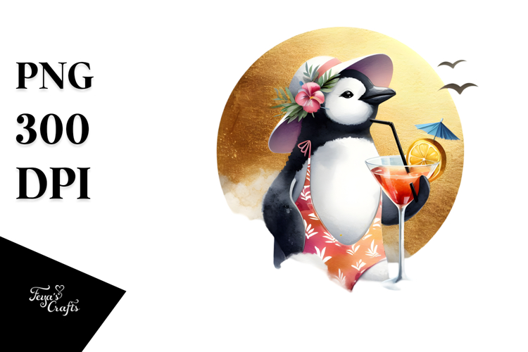 Penguin Clipart Image 9