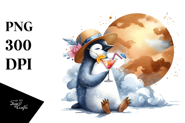 Penguin Clipart Image 8