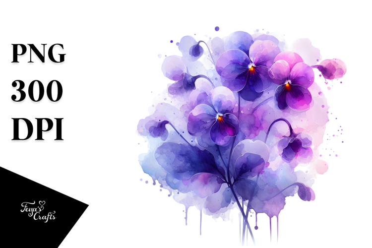 Violet Clipart Image 5