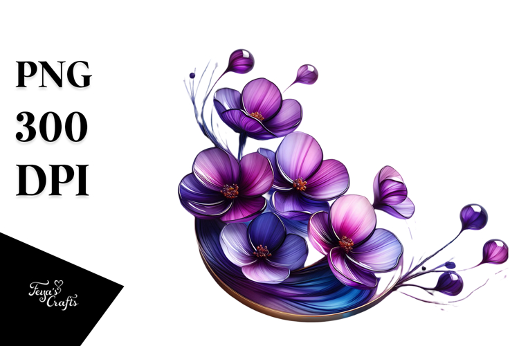 Violet Sublimation Clipart