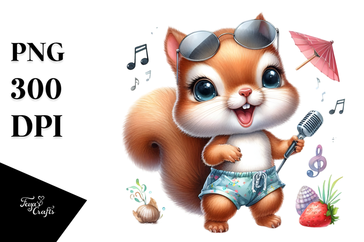 Squirrel Clipart Image 21