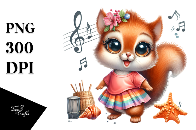 Squirrel Clipart Image 20