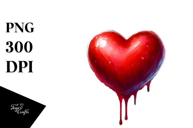Red Heart Png Image 16