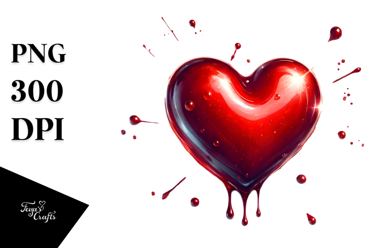 Red Heart Png Image 15