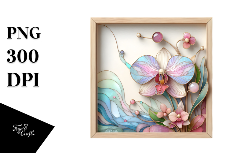 Orchid Clipart Image 11