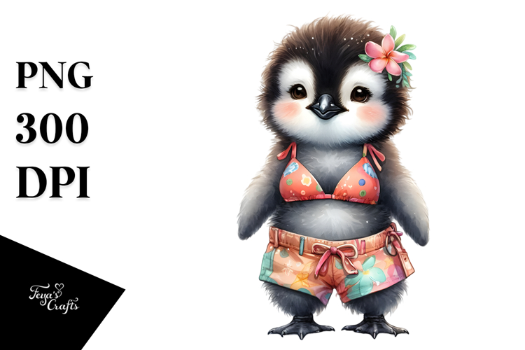 Penguin Clipart Image 24