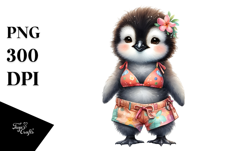 Adorned Baby Penguin