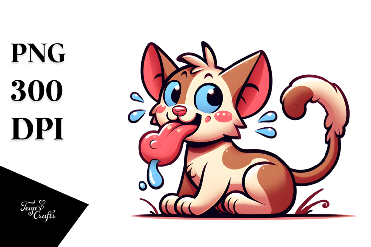 Whimsical Kitten, Oversized Sunglasses PNG