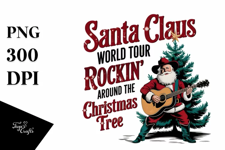 Santa World Tour PNG Clipart