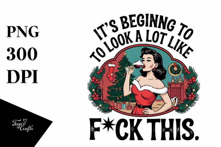 Sarcastic Christmas Woman PNG Clipart