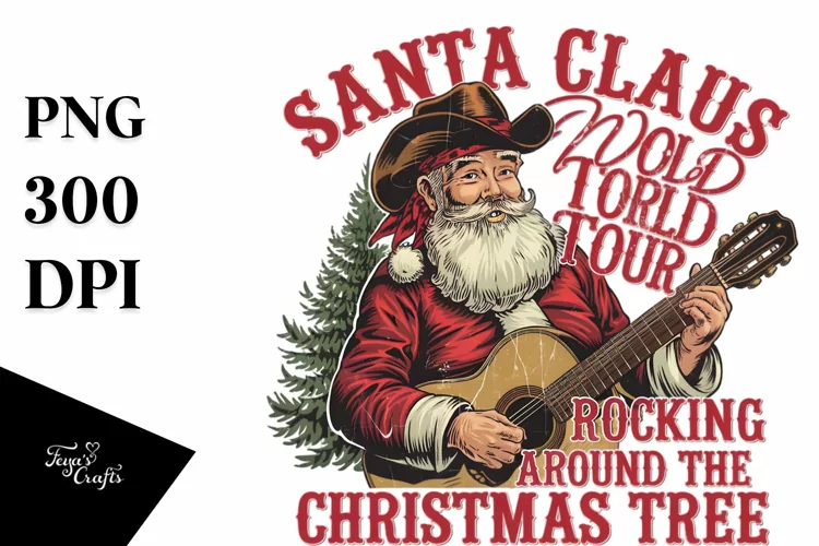 Santa World Tour PNG Clipart