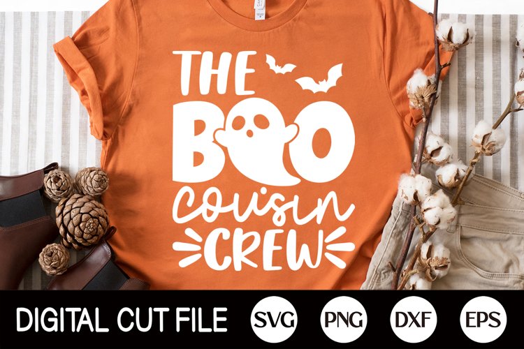 Boo Cousin Crew, Halloween Shirt SVG 