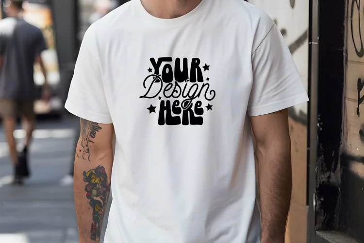 Bella Canvas 3001 Mockup, Mockup