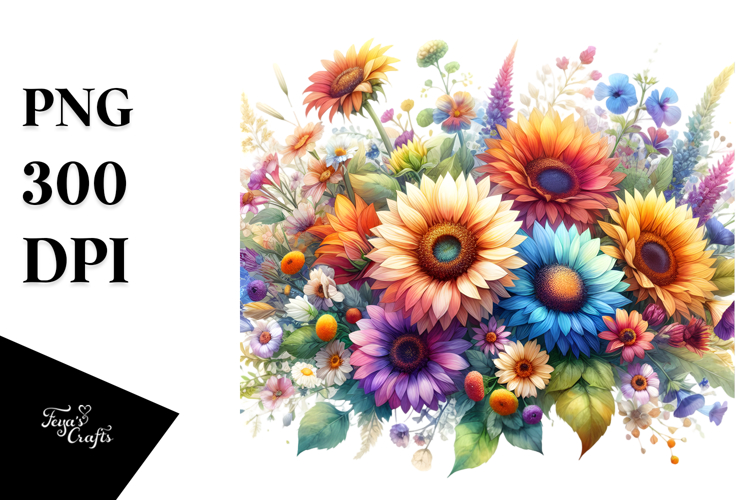 Sunflower Clipart Image 10