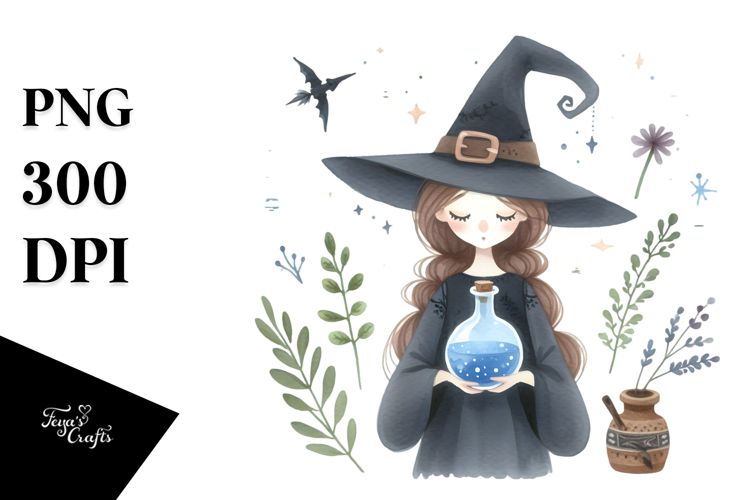 Witch Clipart Image 17