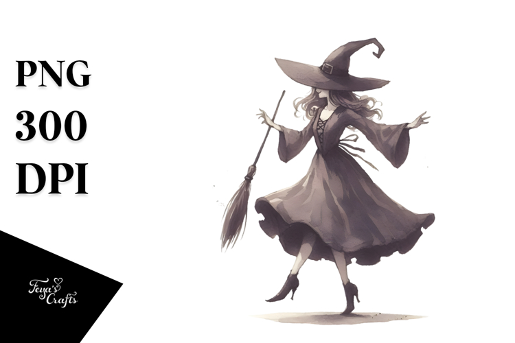 Witch Clipart Image 4