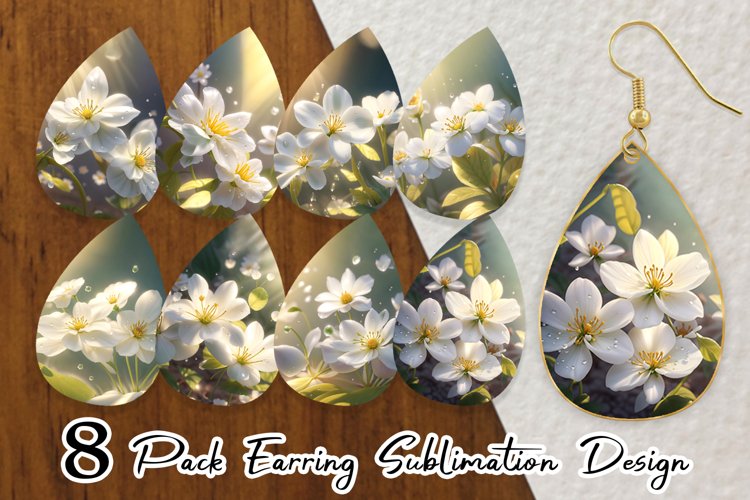 Sublimation Earring Designs Image 12