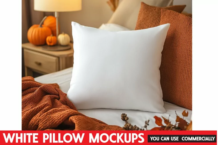 White Pillow Mockup,Mockup,Pillow Mockup Home Decor Designs