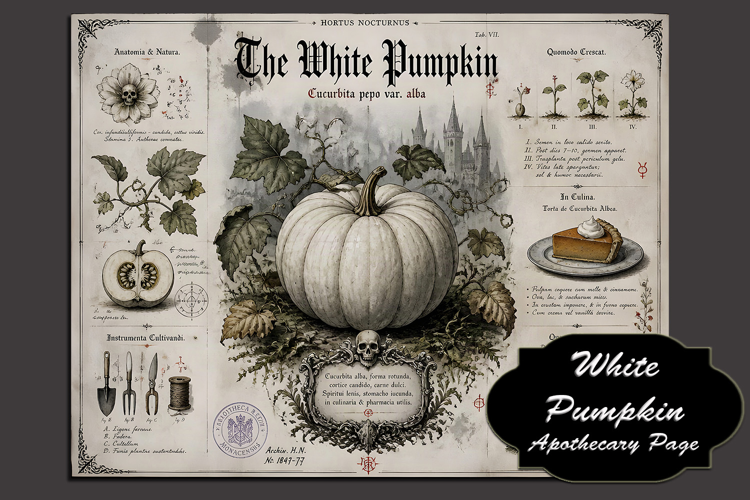 White Pumpkin - Apothecary Page