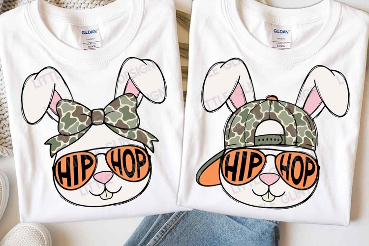 Personalized Kid Name Easter Bunny SVG PNG, Boy Girl Easter