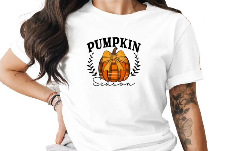 Pumpkin Season Digital Download, Sublimation PNG, Fall Desig