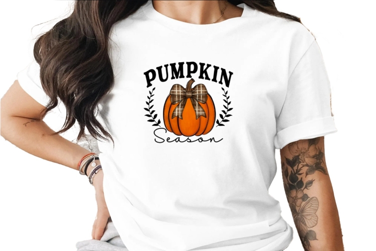 Pumpkin Season Digital Download, Sublimation PNG, Fall Desig