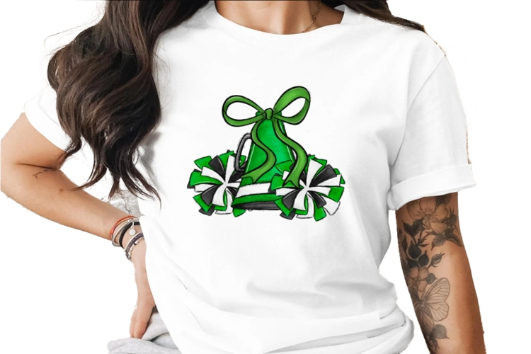 Cheerleader Megaphone Clipart Image 15