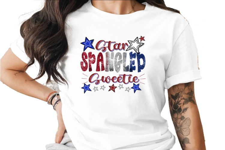 Star Spangled Sweetie Digital Download PNG