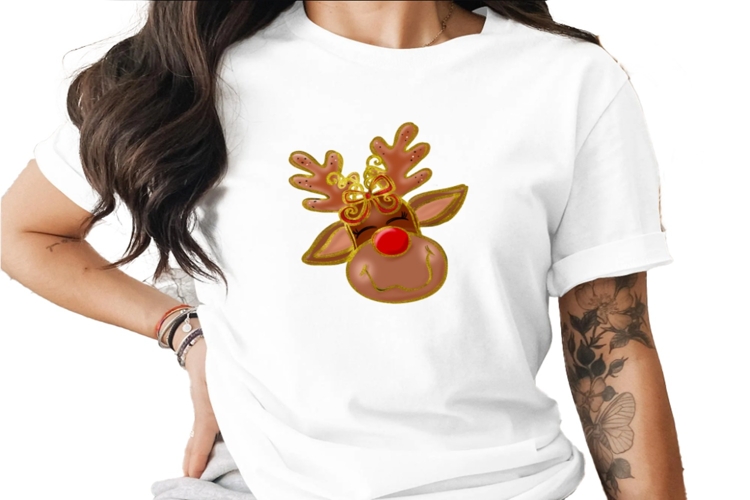 Cute Reindeer Clipart Image 23