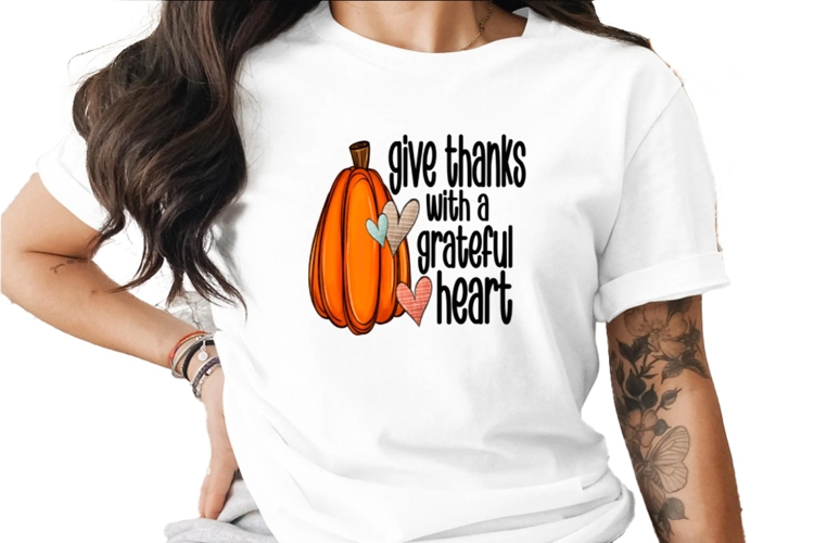 Give Thanks With A Grateful Heart Pumpkin