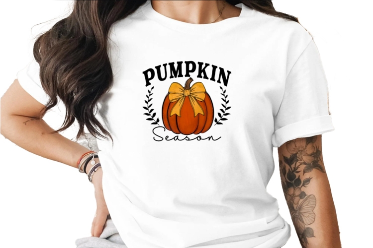 Pumpkin Season Digital Download, Sublimation PNG, Fall Desig