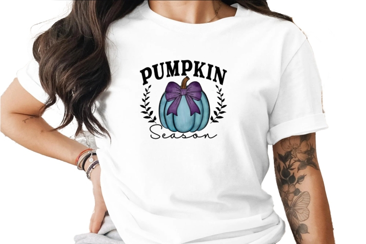 Pumpkin Season Digital Download, Sublimation PNG, Fall Desig