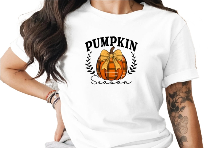 Pumpkin Season Digital Download, Sublimation PNG, Fall Desig