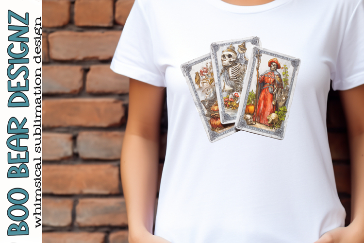 Halloween Tarot Card Clipart