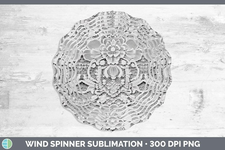 GorgeousWhite Wind Spinner design.